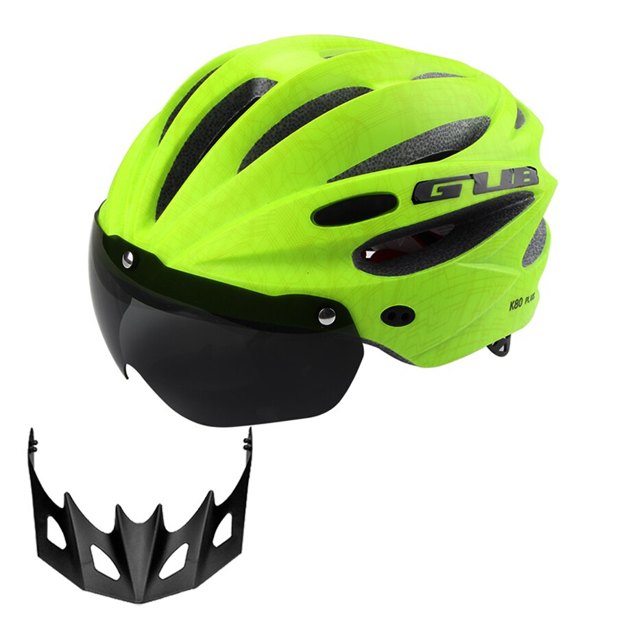 Casque vélo avec visière solaire