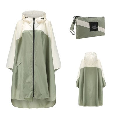 Manteau de pluie poncho XXL coupe-vent Pédale Maurice