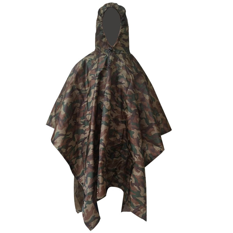 Poncho camouflage imperméable Pédale Maurice