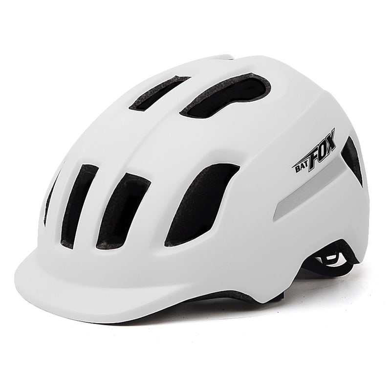 Casque vélo urbain ultraléger réfléchissant Pédale Maurice