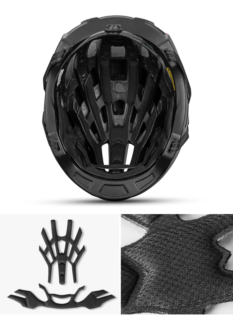 Casque vélo de route 3 en 1 intégralement moulé Pédale Maurice