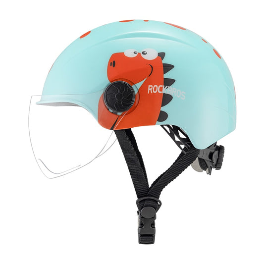 Casque vélo enfant avec visière