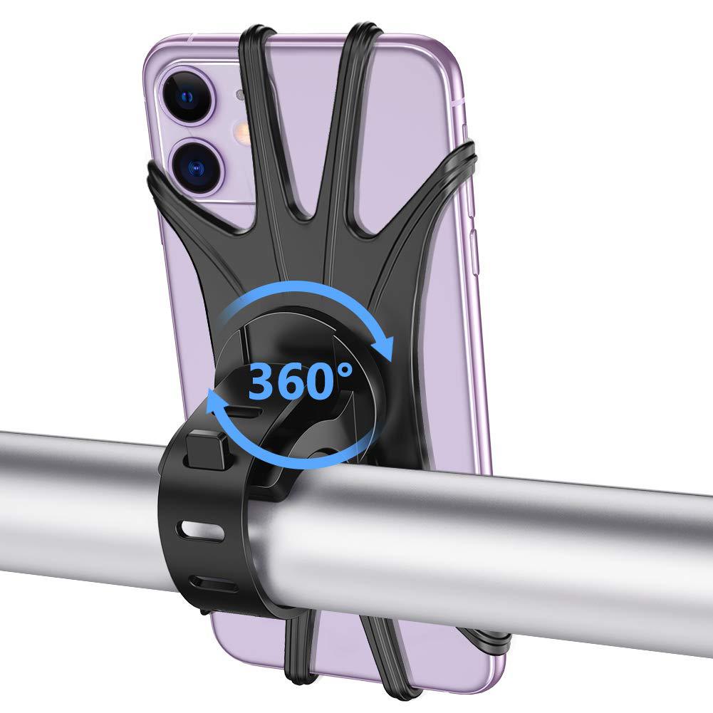 Support smartphone silicone 360° pour vélo Pédale Maurice