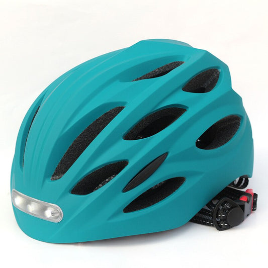 Casque vélo lumineux avec éclairage LED pour adultes