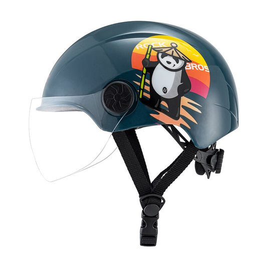 Casque vélo enfant avec visière