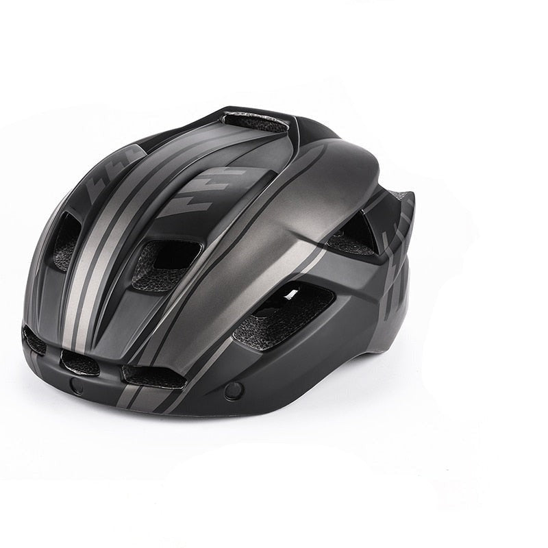 Casque vélo de route avec visière & LED Pédale Maurice