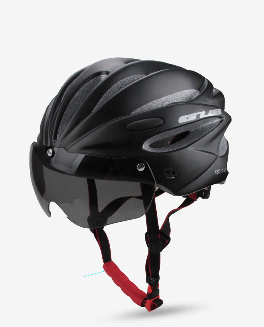 Casque vélo avec visière solaire