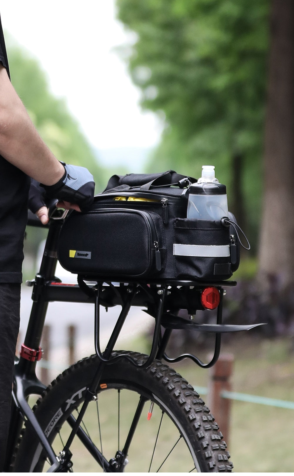 Sacoche porte bagage arrière 10L multifonctionnel Pédale Maurice