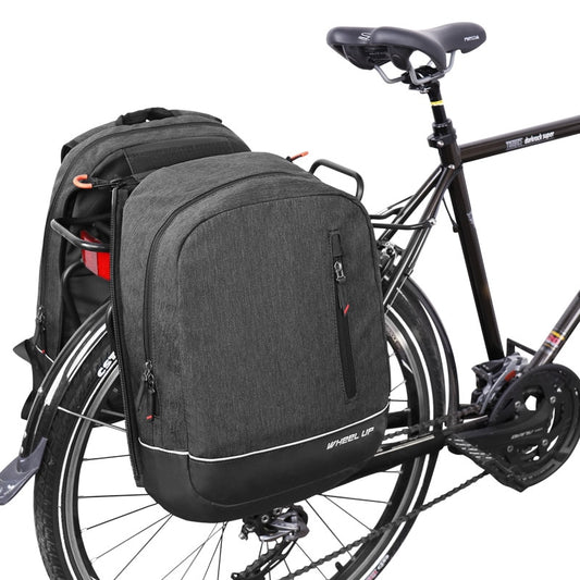 Sacoche double vélo arrière à dos 26L étanche