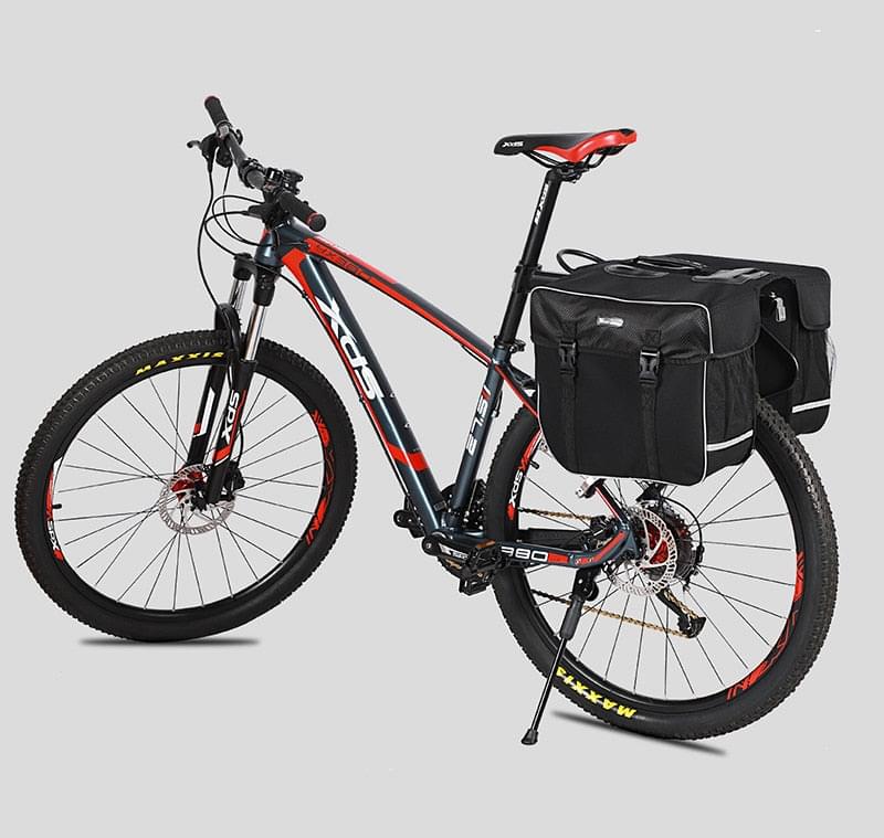 Sacoche double arrière de vélo 30L avec housse de pluie Cyclogo