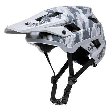 Casque vélo homme VTT Camouflage Blanc & Gris Pédale Maurice