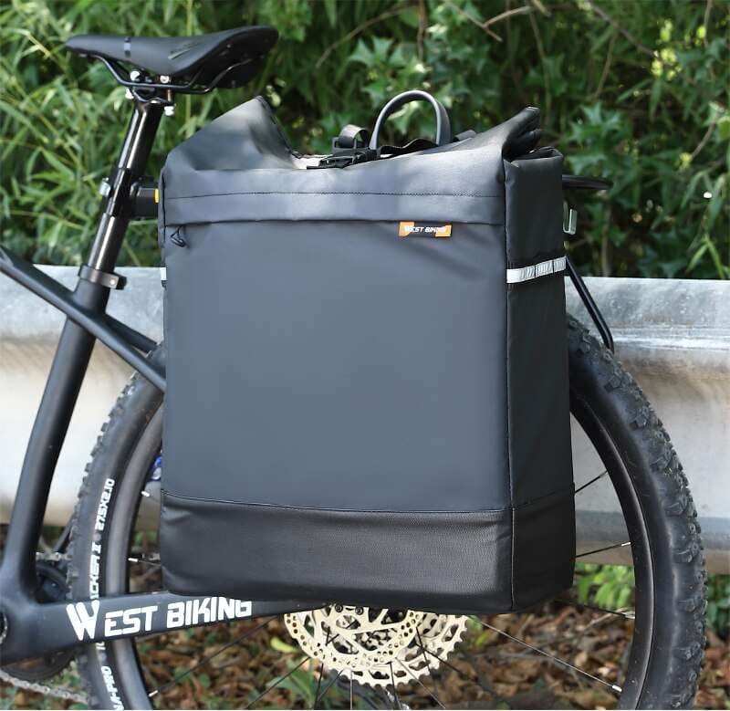 Sacoche porte bagage arrière pour vélo étanche 30L