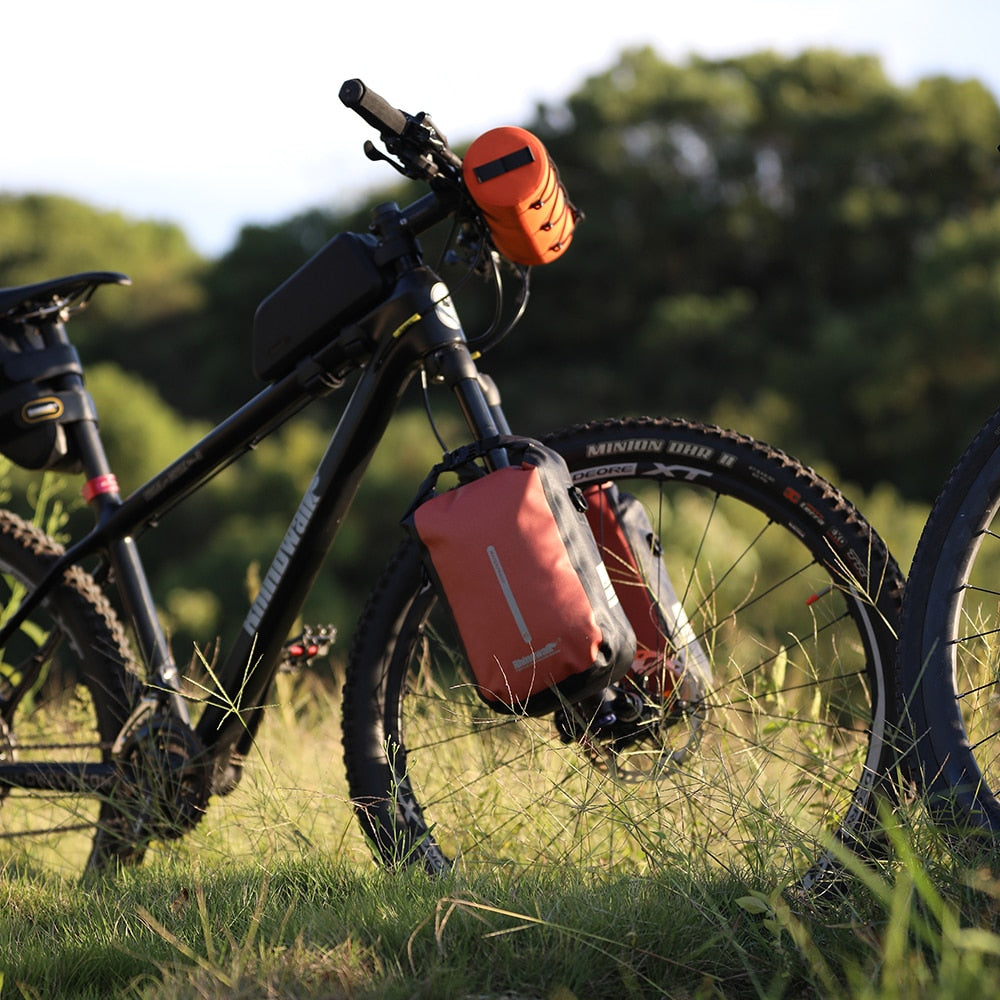 Sacoche fourche de vélo 4-6L étanche pour voyage Pédale Maurice