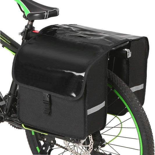 Sacoche double arrière pour vélo étanche 28L